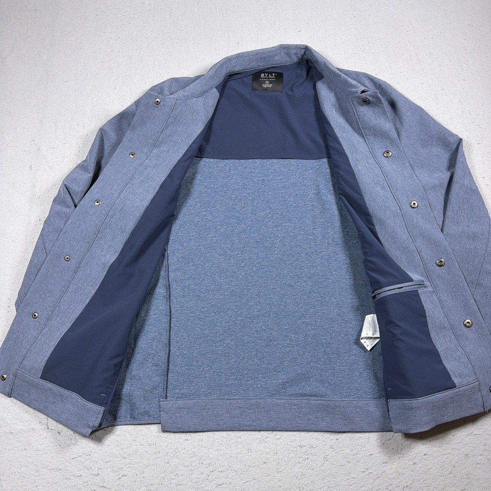 BYLT Premium Basics District Jacket Men Medium Bl… - image 8